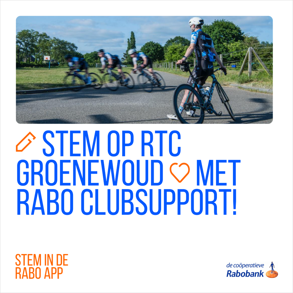 Stem op Groenewoud bij Rabo ClubSupport 