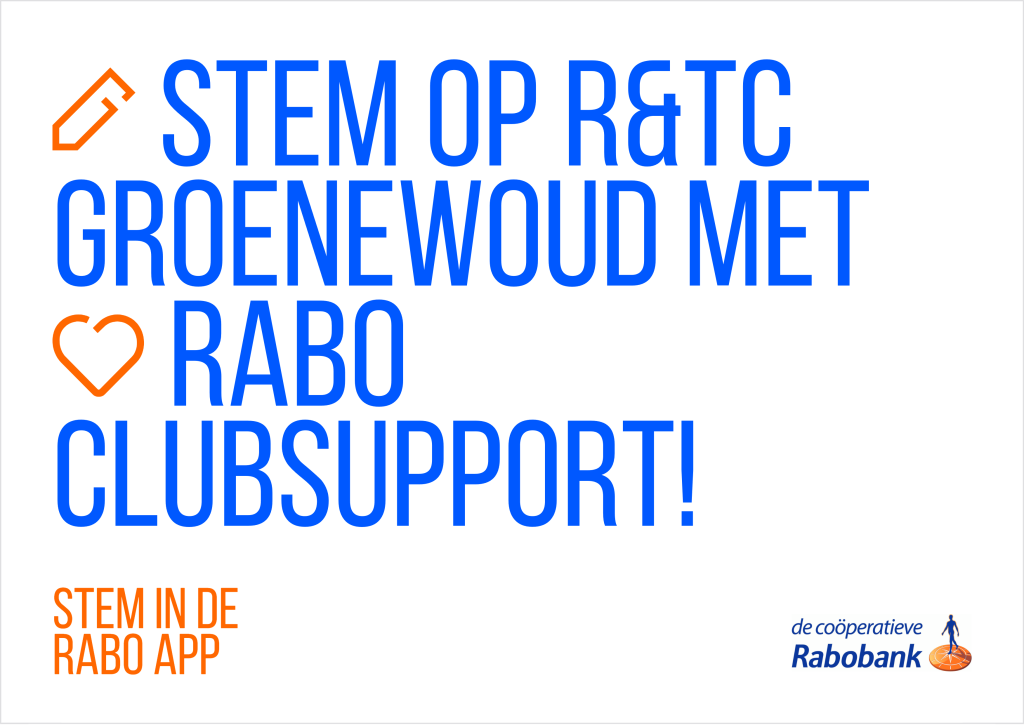 Stem op Groenewoud bij Rabo ClubSupport 